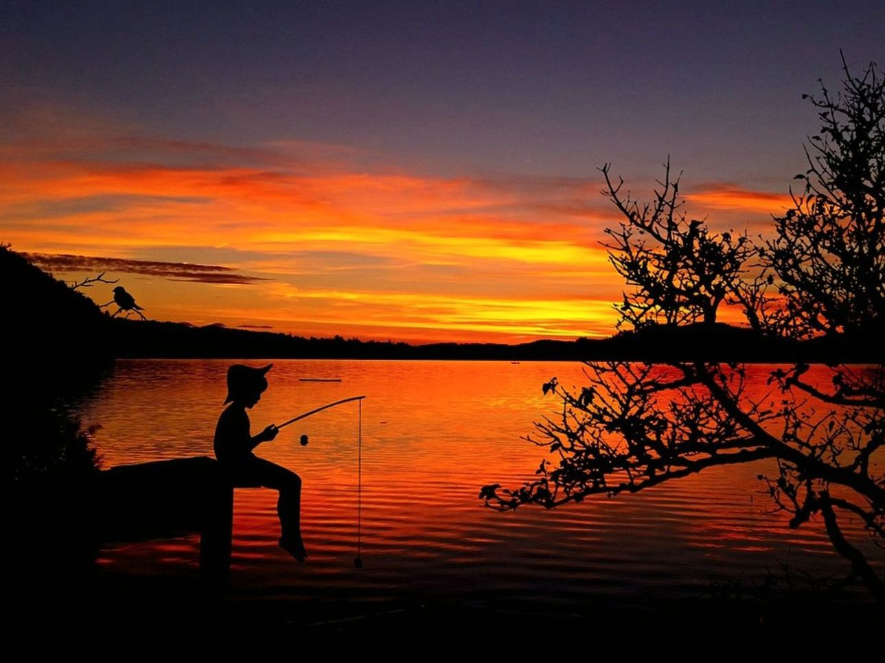 Spring Lake Fishing Setup